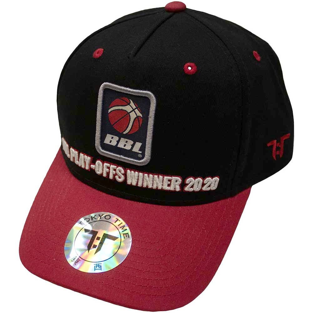 Tokyo Time - British Basketball League Play-Offs Winner 2020 Hysteresenkappe - Schwarz/Rot